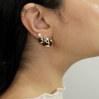 Trio De Brincos Girl With A Pearl