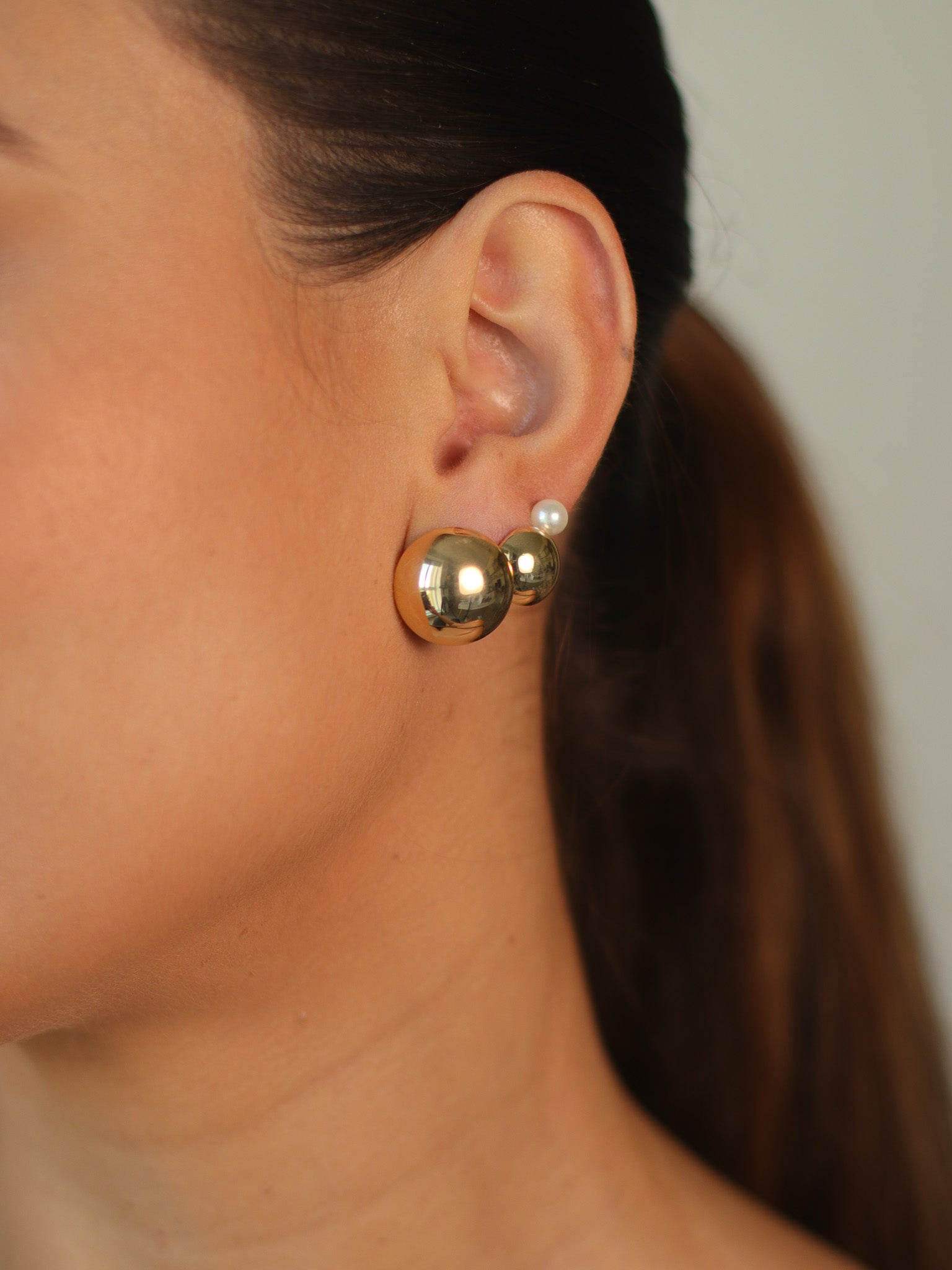 Trio de Brincos Girl With a Pearl II